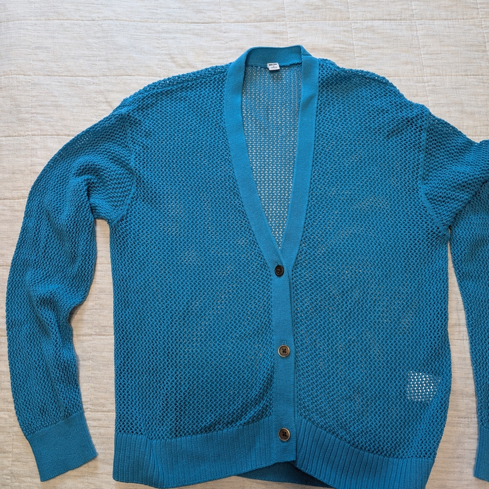 Uniqlo Mesh Long Sleeve Sweater